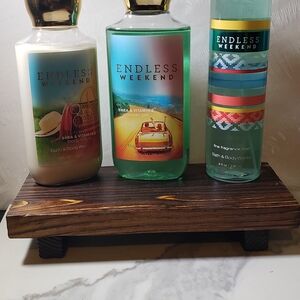 Bath & Body Works Endless Weekend Trio - Green, White, Blue